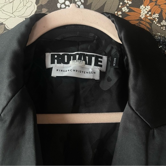 ROTATE Birger Christensen Augustina Sequin Blazer size 2 - Picture 9 of 13